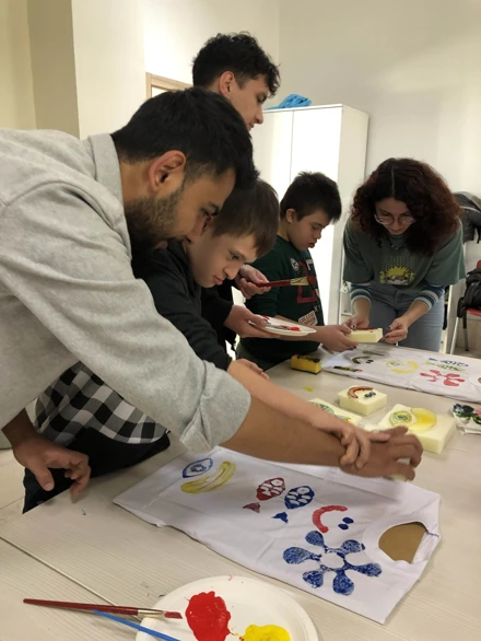 “Birlikte” Tişört Baskı Atölyesi Şenlendi